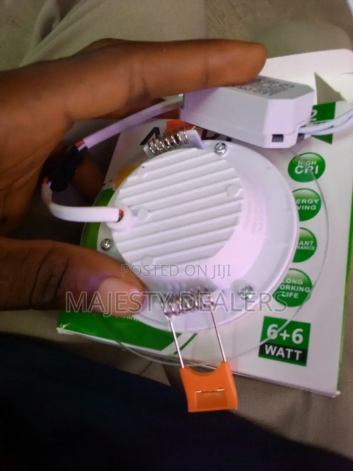 Pop Ceiling 2in1 Led Spotlight White and Warm White Fitting