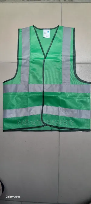 Green Safety Reflective Vest