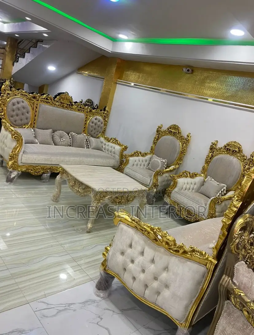High Quality Imported Luxury Royal Sofas Home Set