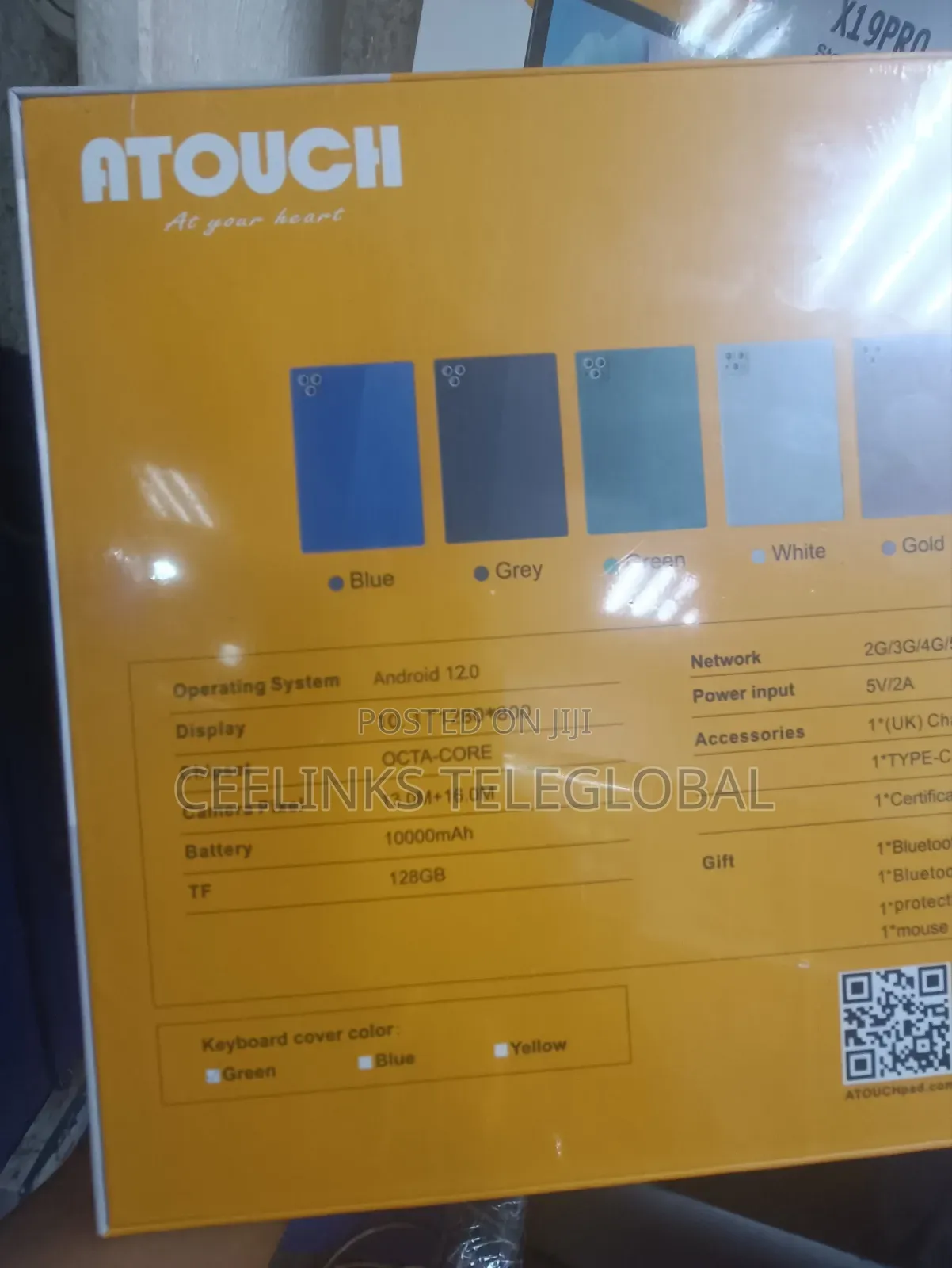 New Atouch X19 Pro 256 GB Black