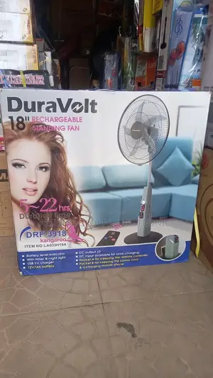Duravoit Rechargeable Fan 18inch