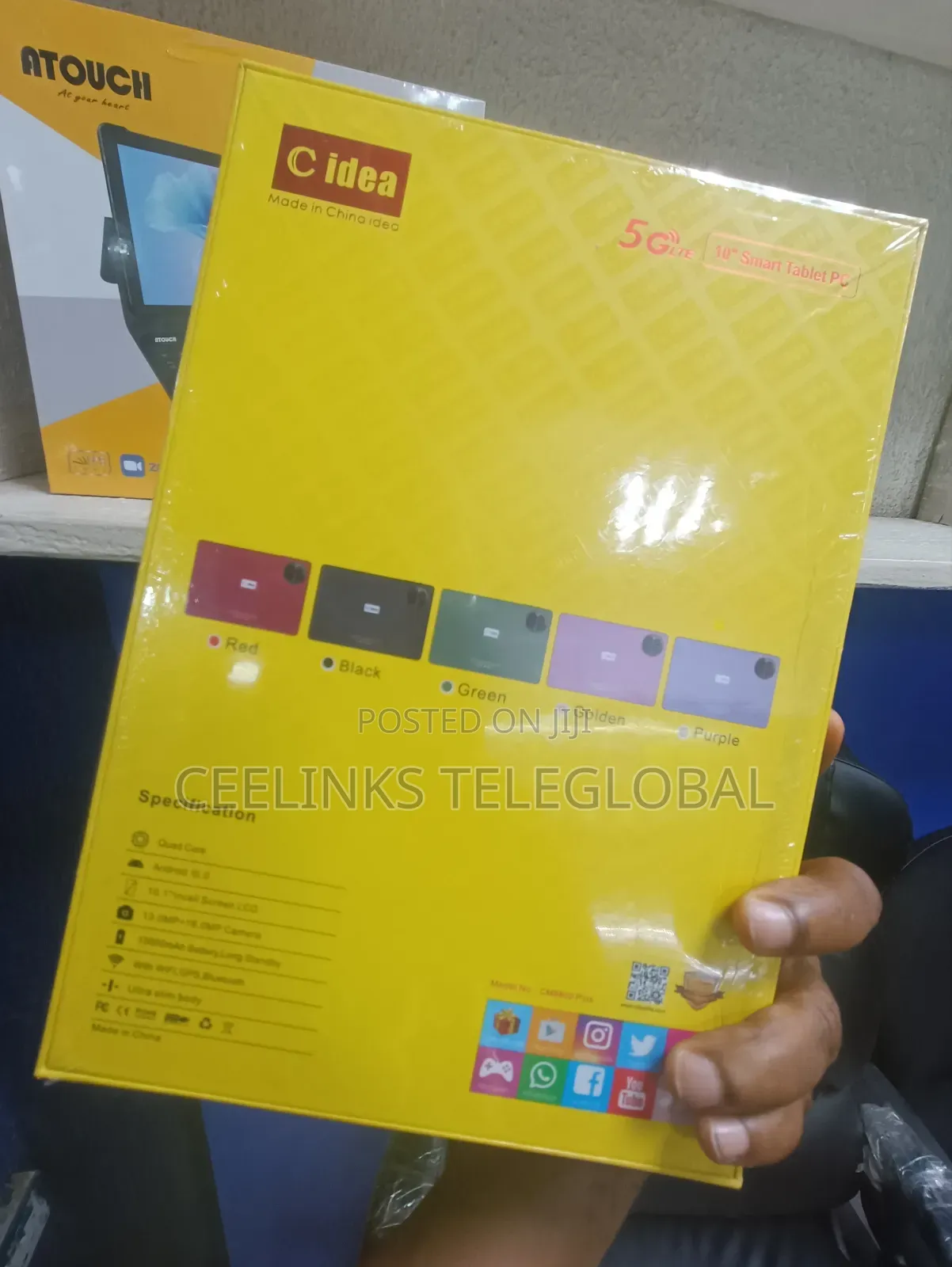 New C idea CM8800 Plus 512 GB Pink