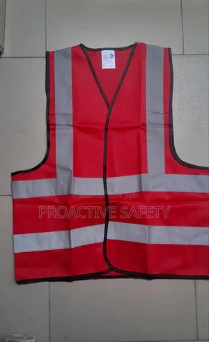Red Safety Reflective Vest