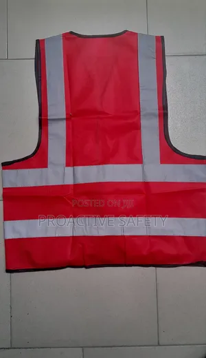 Red Safety Reflective Vest