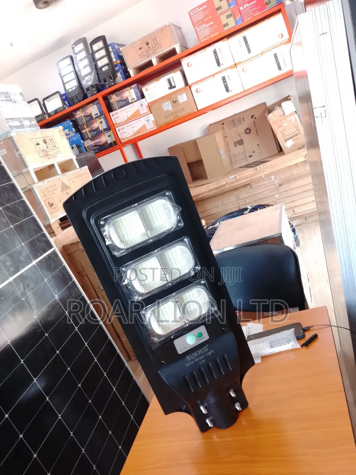 150w Solar Street Light