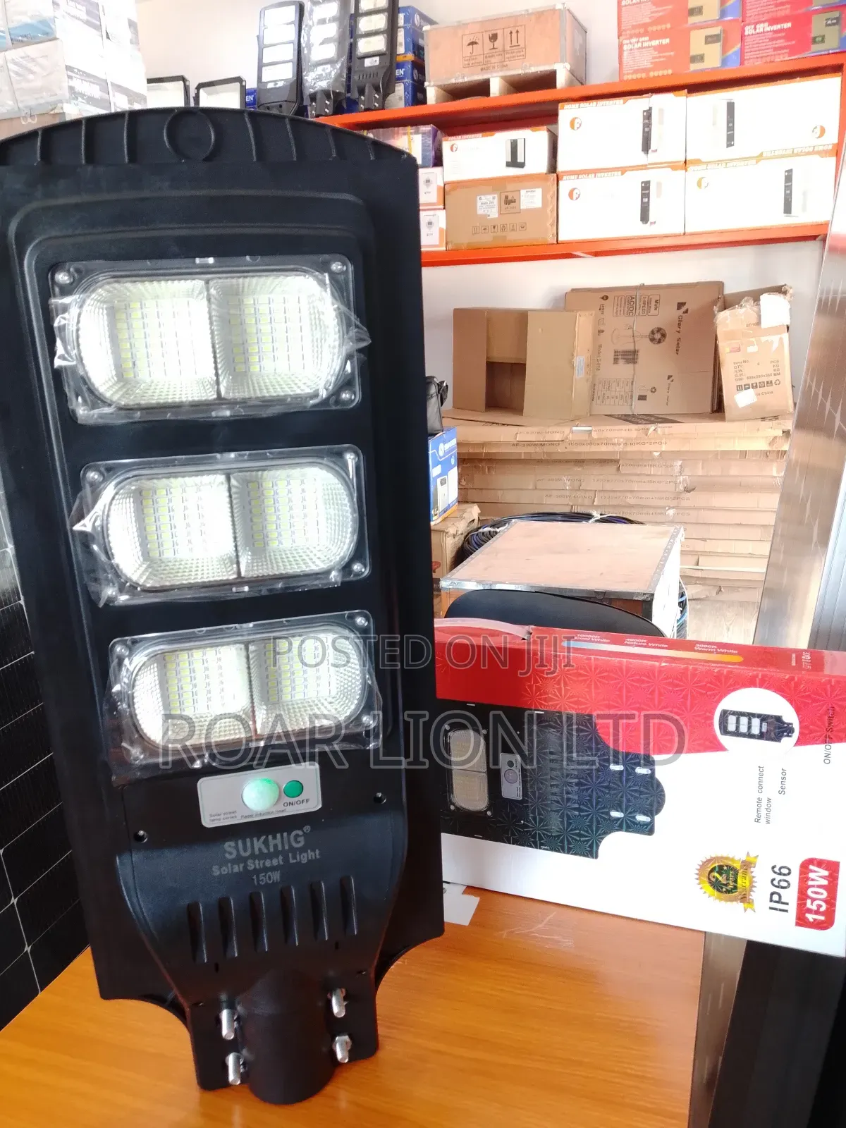 150w Solar Street Light