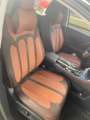 Coffee Color Leather Seat Cover
