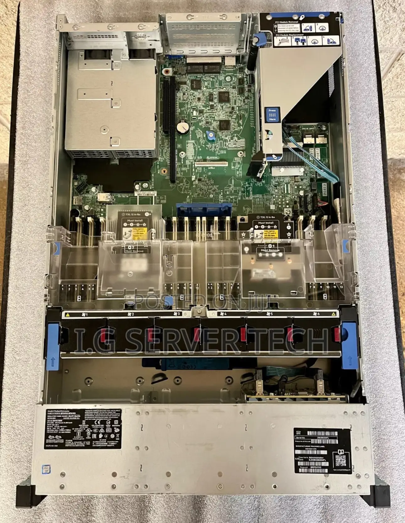 Server HP ProLiant DL380 Gen10 256GB Intel Xeon HDD 3T