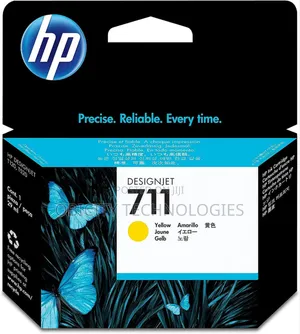 Hp 711 Yellow Ink Cartridge