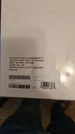 New Microsoft Surface Laptop Studio 2 16GB Intel Core i7 SSD 512GB