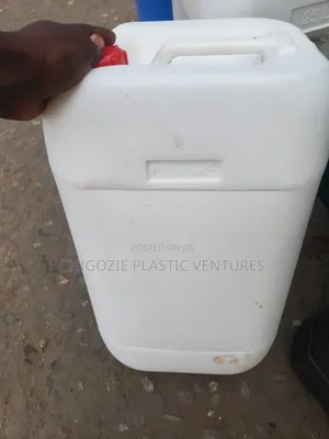 25 Liters Plastic White