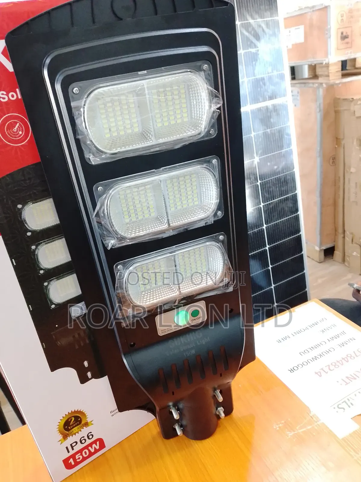 150w Solar Street Light