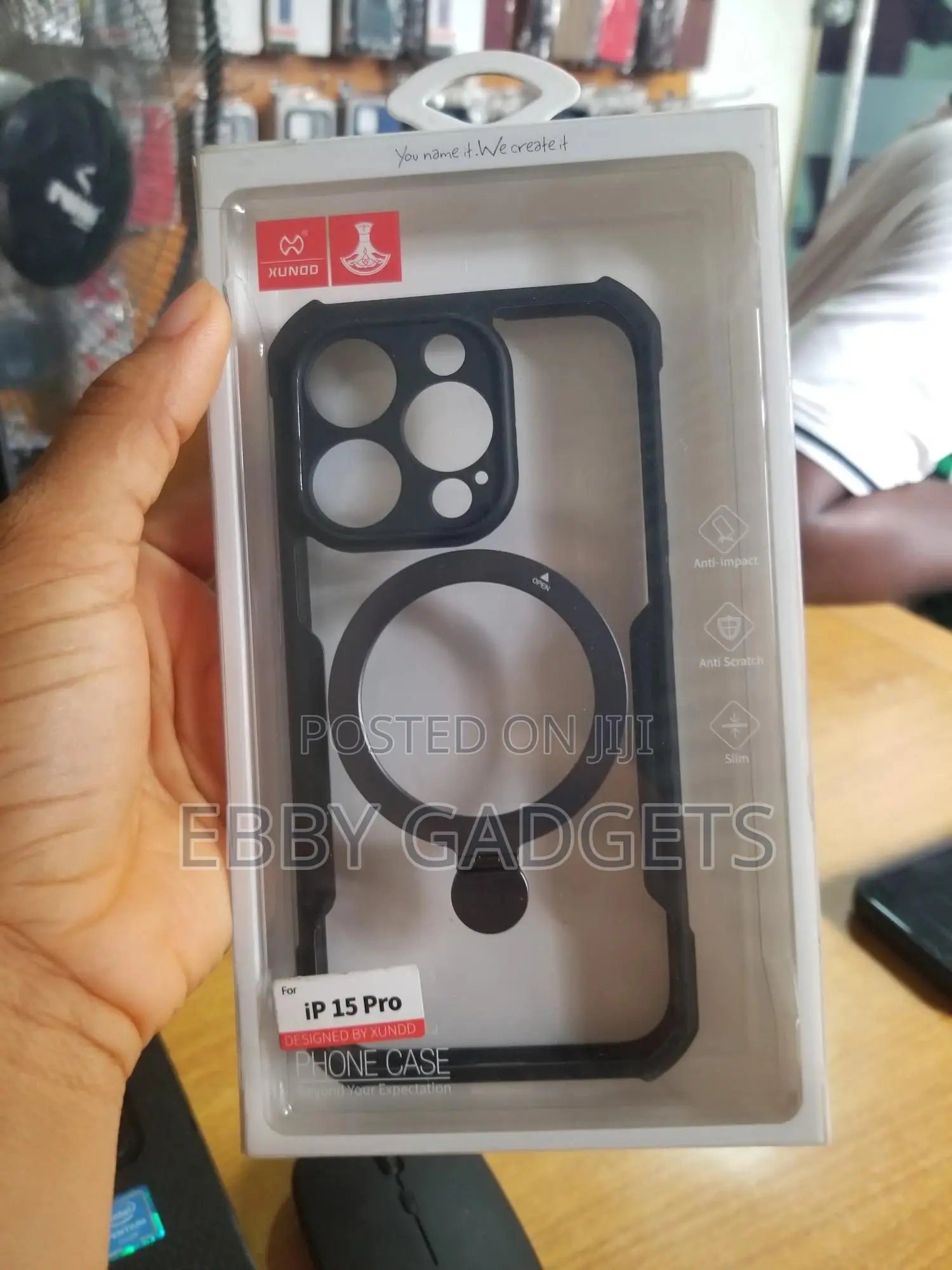Xundd Transparent Case for iPhone 15 Pro