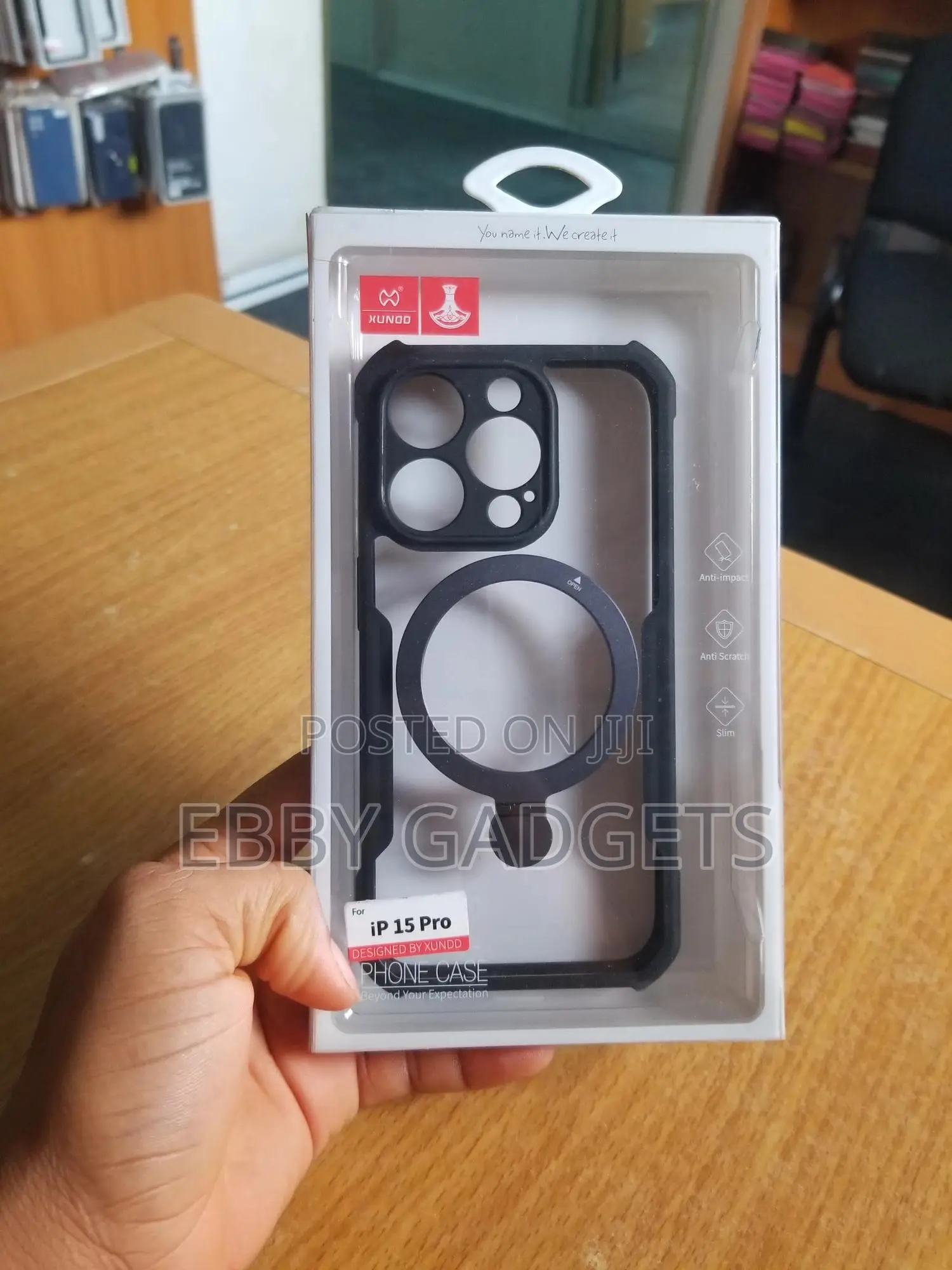 Xundd Transparent Case for iPhone 15 Pro