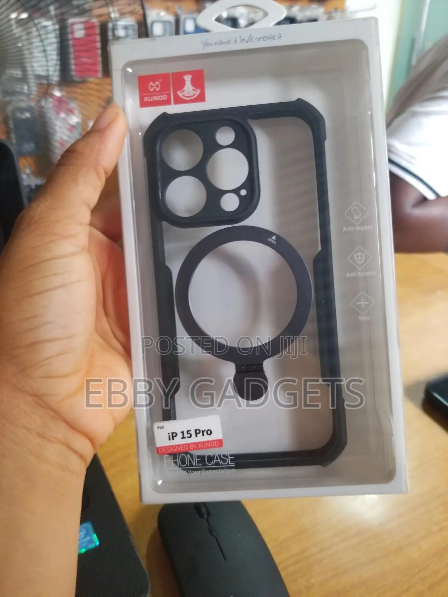 Xundd Transparent Case for iPhone 15 Pro