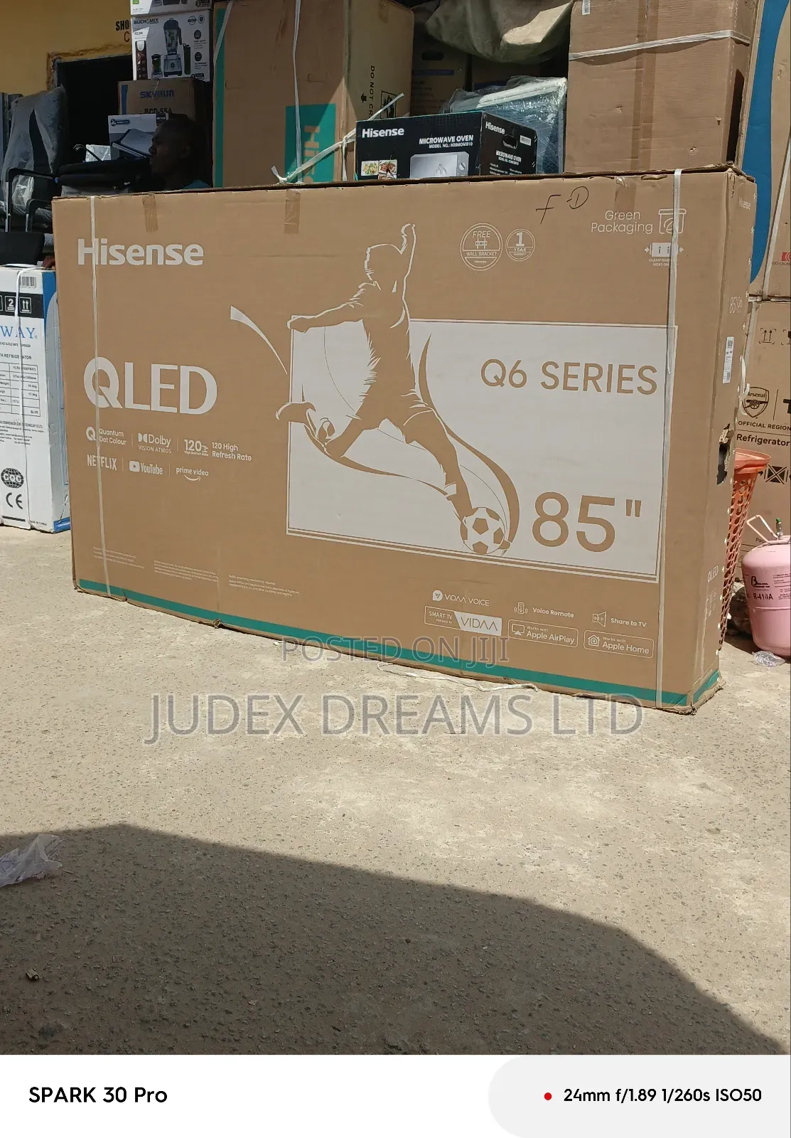 High Quality Hisense Qled 85". Q6 Series