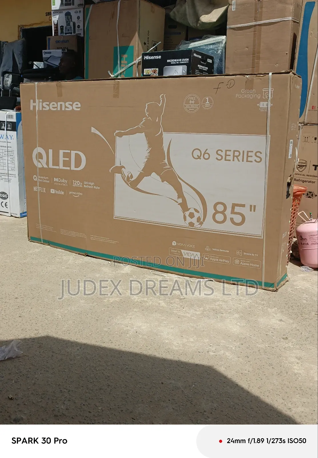 High Quality Hisense Qled 85". Q6 Series
