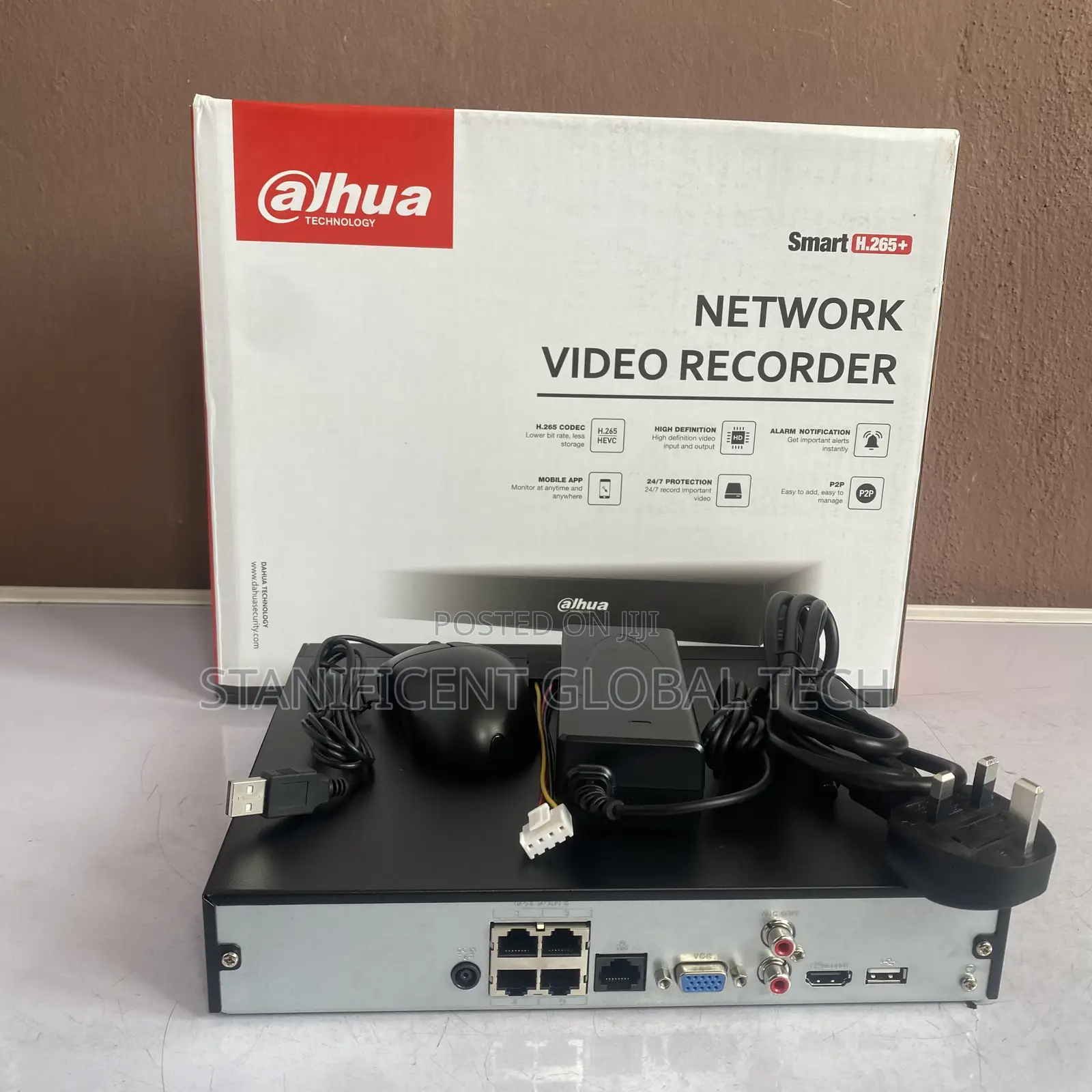 Dahua 4ch Audio Nvr (With Poe)
