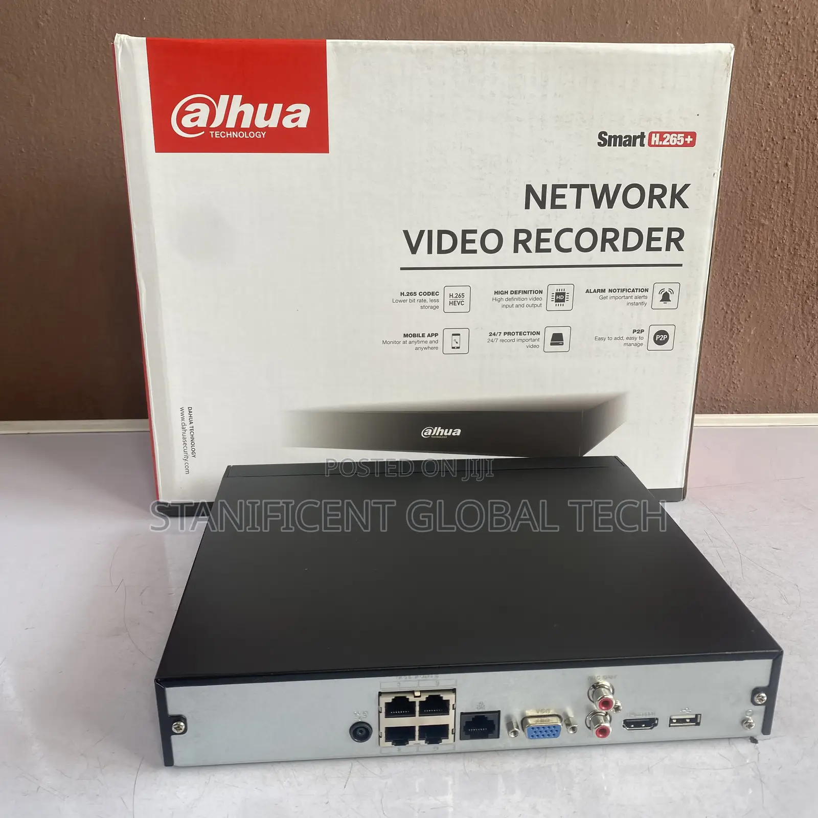 Dahua 4ch Audio Nvr (With Poe)