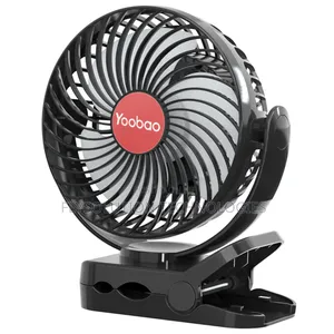 Yoobao F8 8000mah Strong Wind Rechargeable Desktop Clip Fan