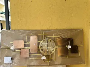 Big Gold Wall Clock