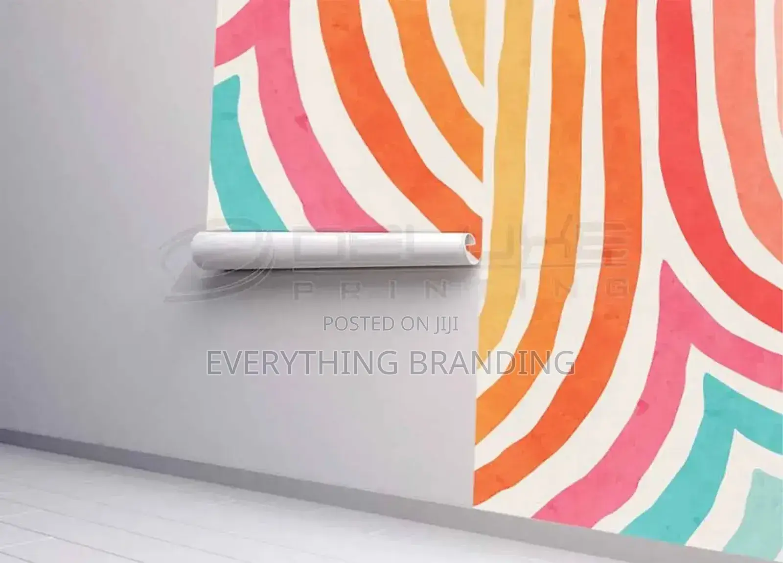 Custom Wallpaper Branding Printing for Offices Homes Shops