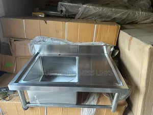 Single Sink With Side Industrial