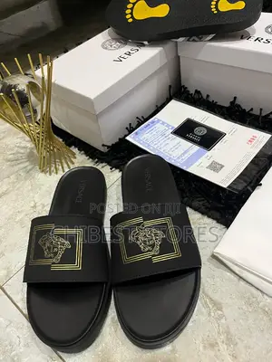 Luxury Versace Mens Slipper