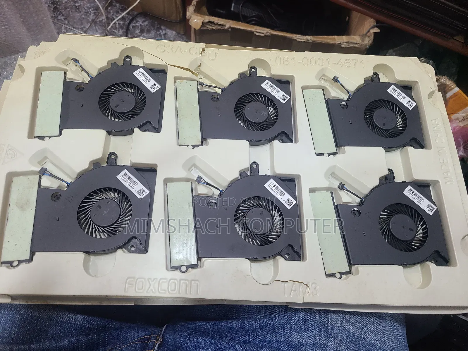 Hp Omen 15-dc Cpu And Gpu Cooling Fan