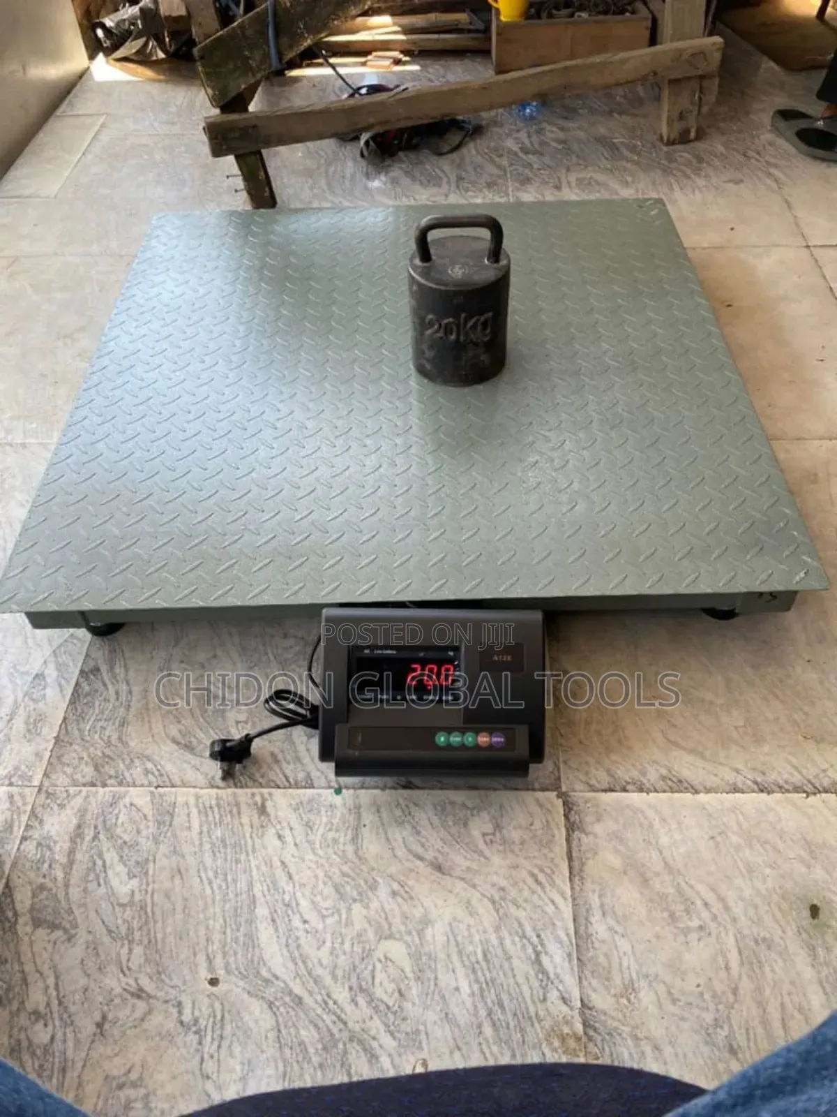 1miter by 1miter Platform Scale