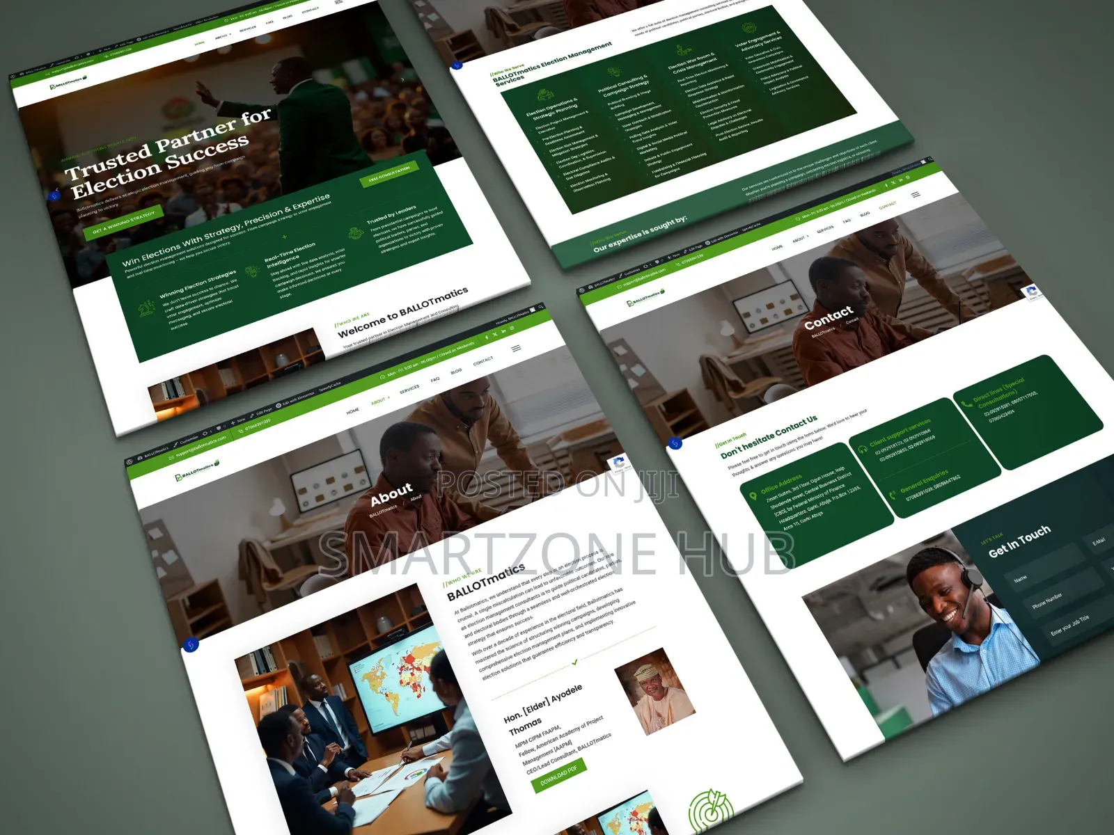 Stunning Professional Business Website Design