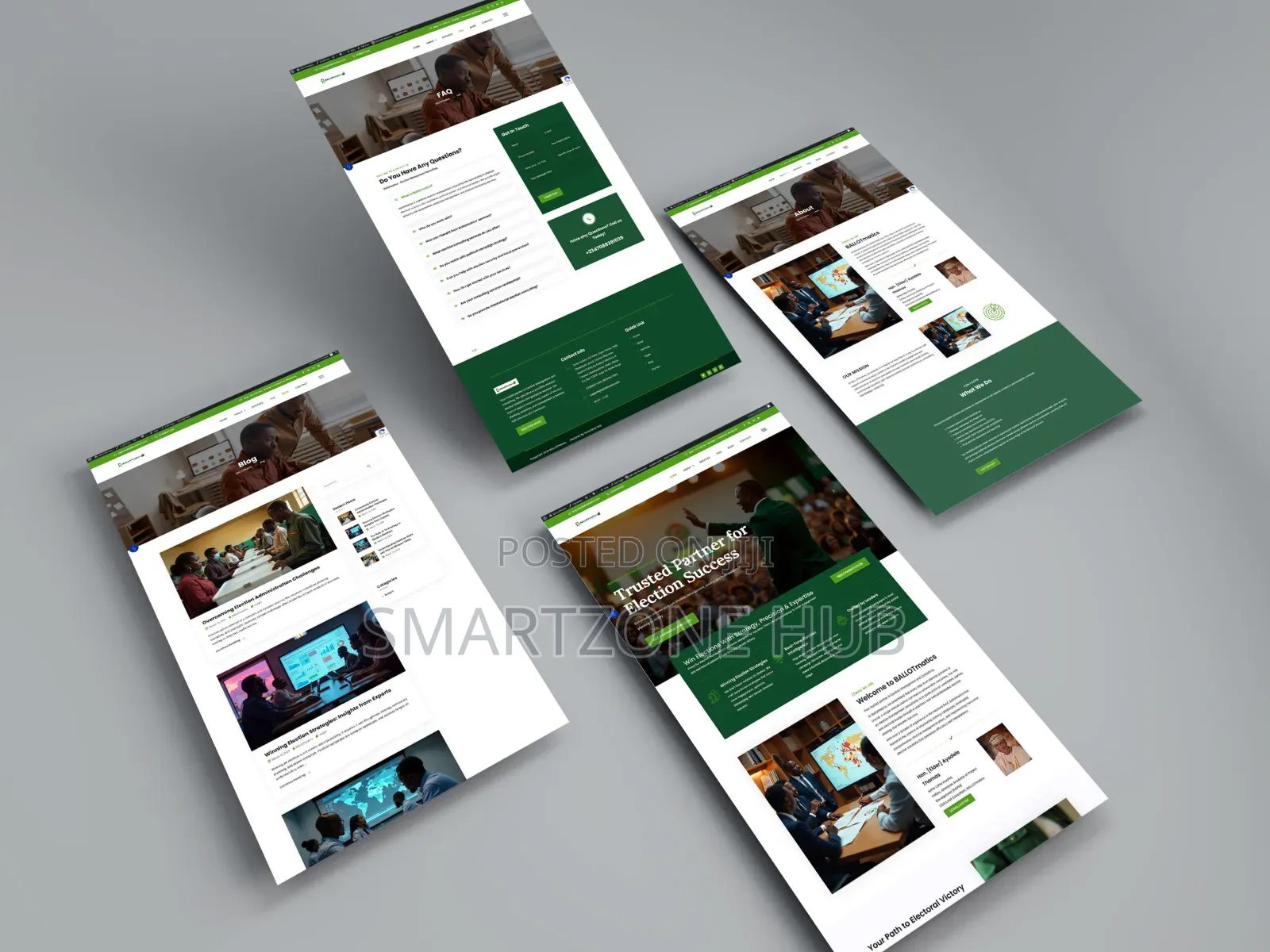 Stunning Professional Business Website Design