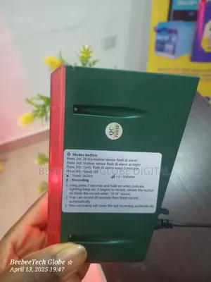 Solar Motion Sensor Alarm