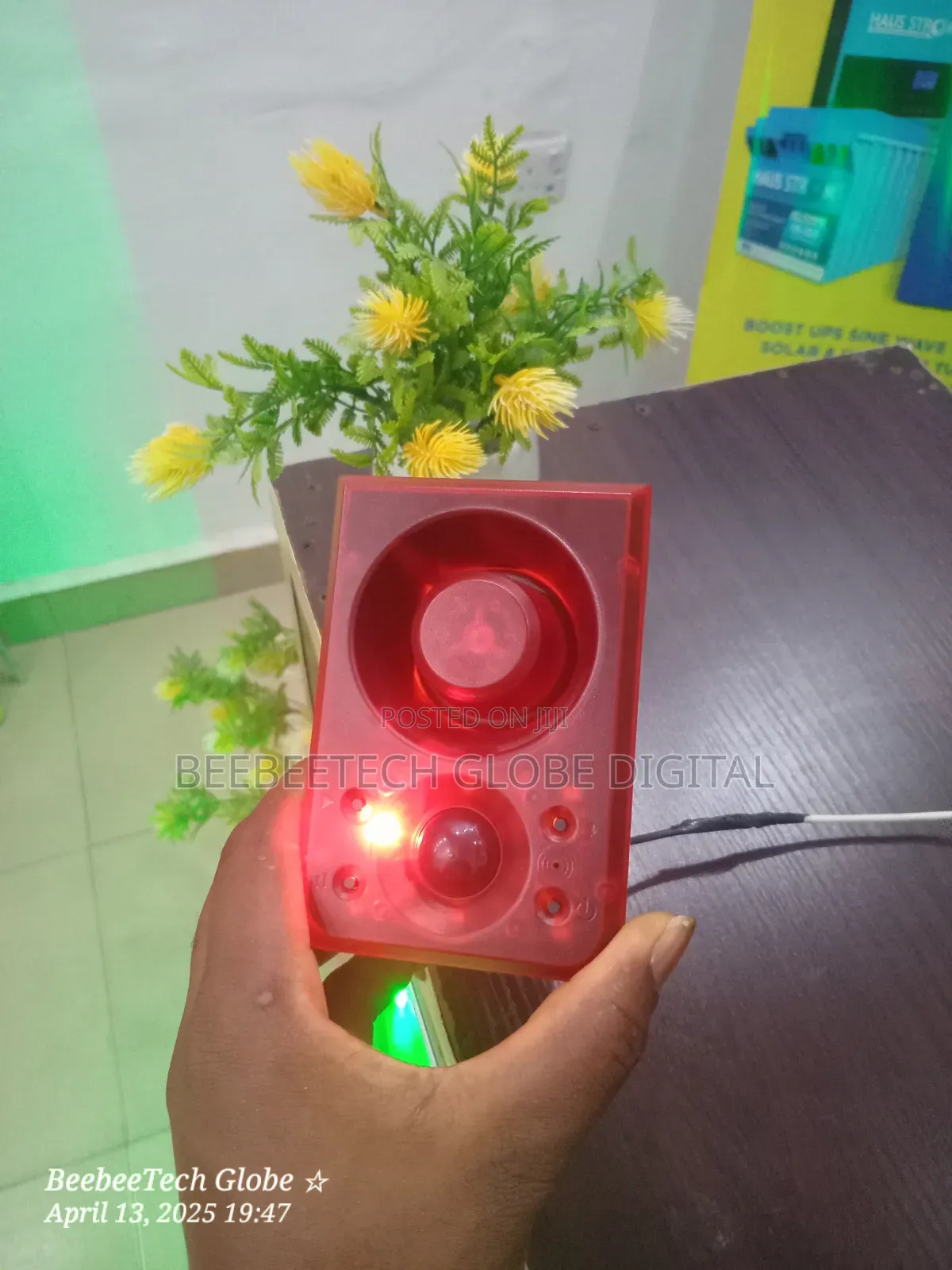 Solar Motion Sensor Alarm