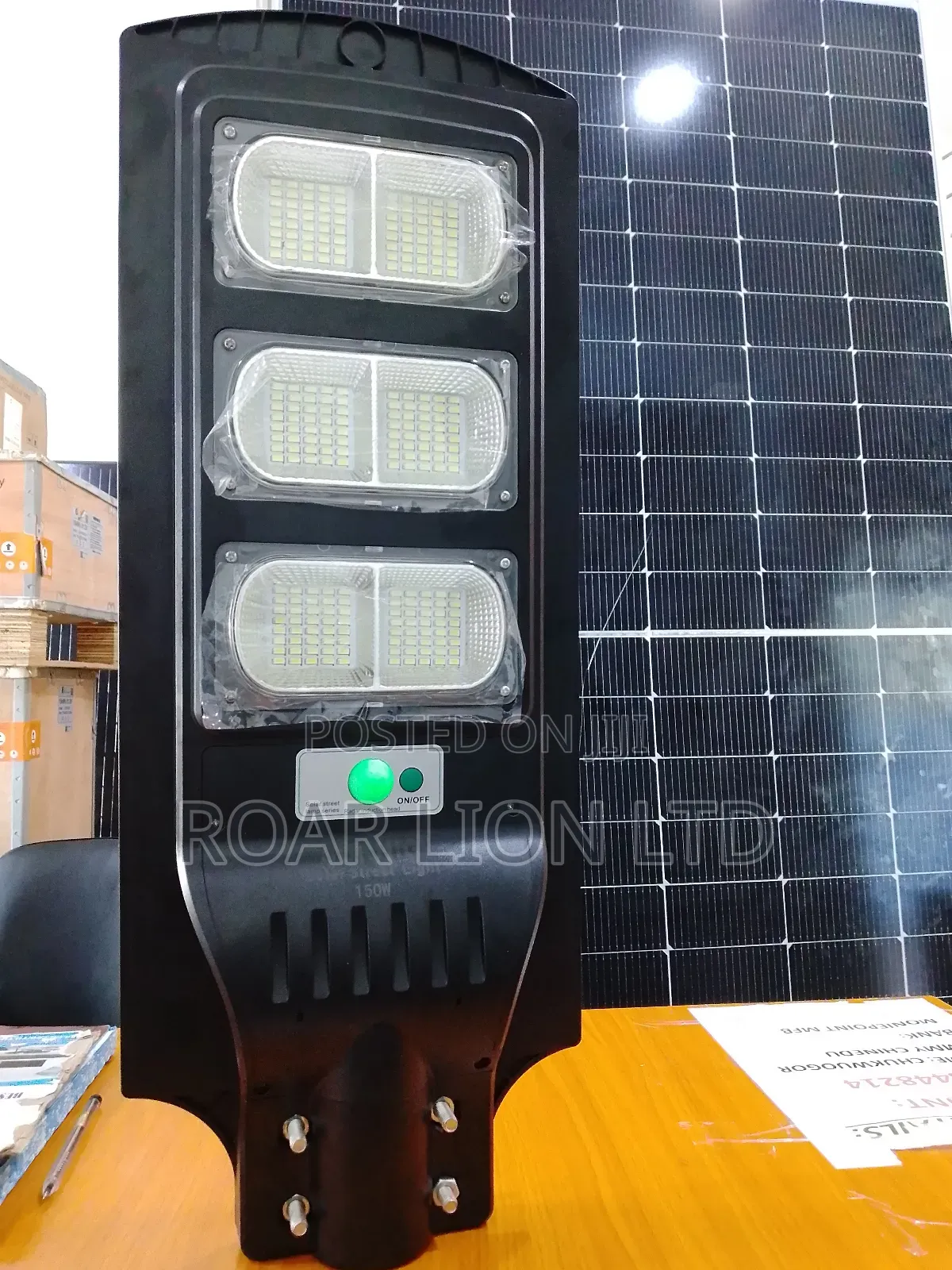 150w Solar Street Light