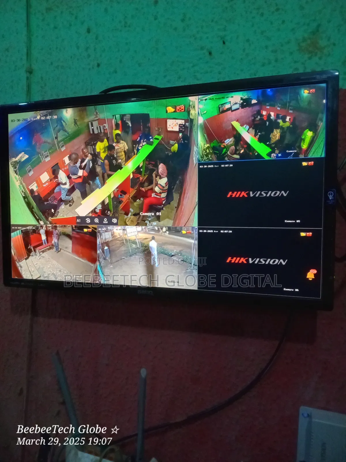 4 Chanel CCTV Installation
