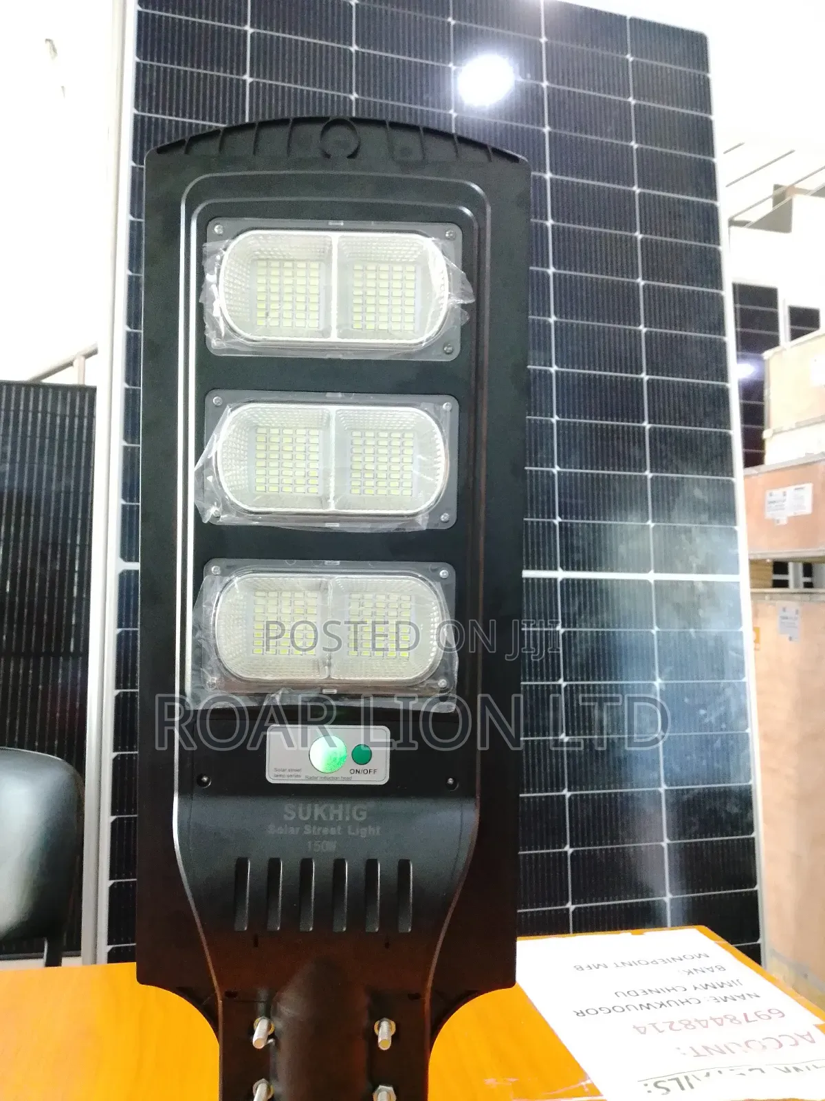 150w Solar Street Light