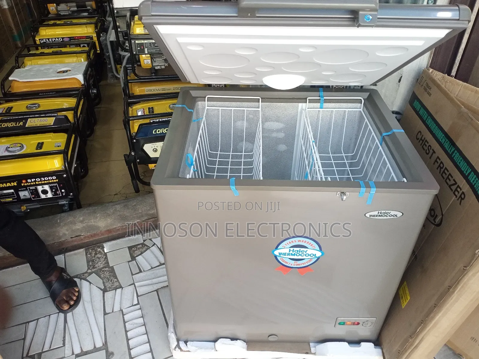 Haier Thermacool Inverter Frezzer 219liters