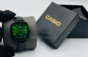 Casio Analog Leather Wristwatch With That Exact Box