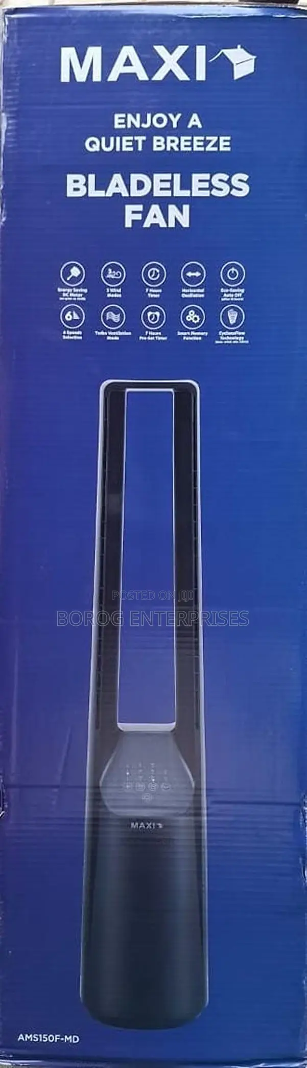 Maxi Bladeless Fan-Ams150f-Md