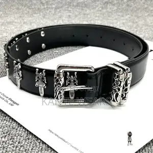 High Quality Chrome Heart Belts