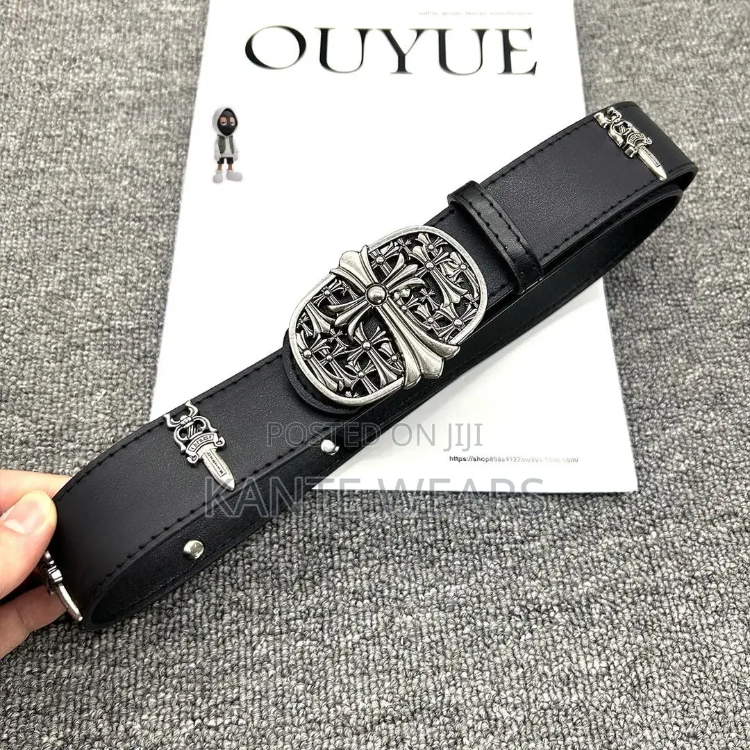 High Quality Chrome Heart Belts