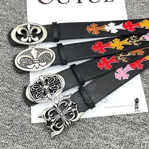 High Quality Chrome Heart Belts