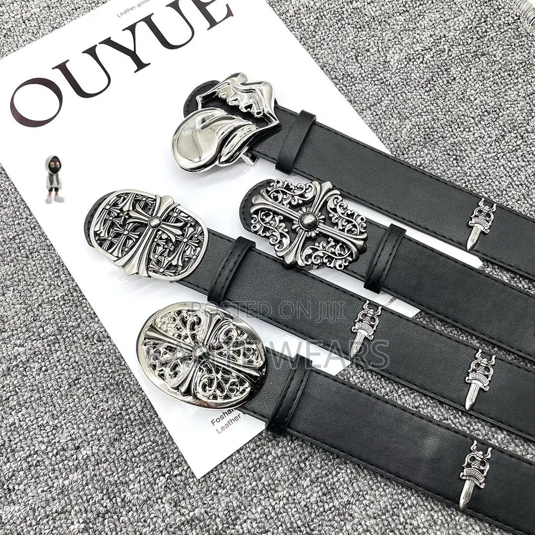 High Quality Chrome Heart Belts