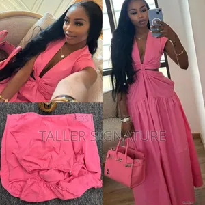 Photo - New in Luxury Half - Cut Classy Dress