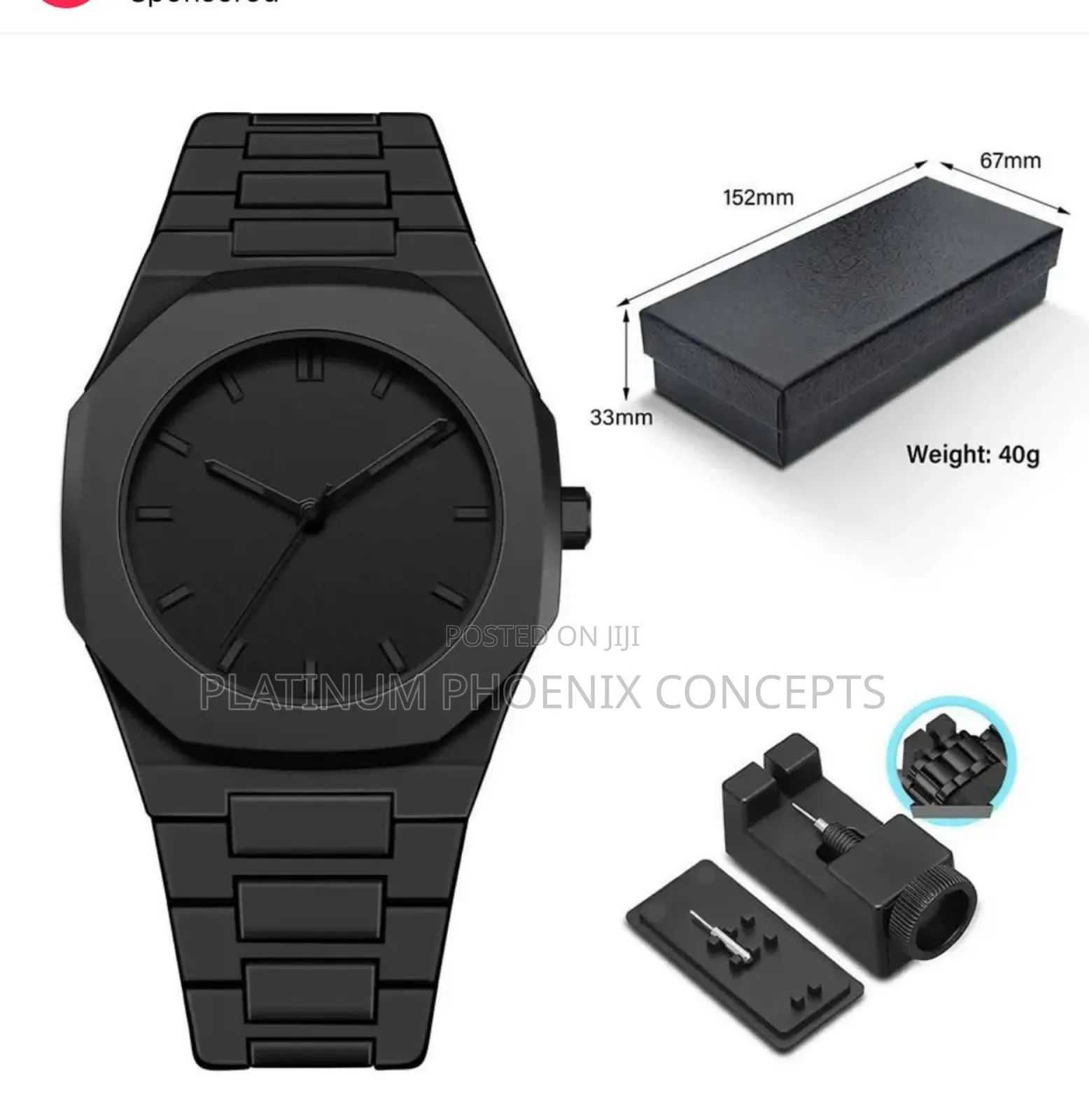 Valenzo Wristwatch (Fully Boxed)