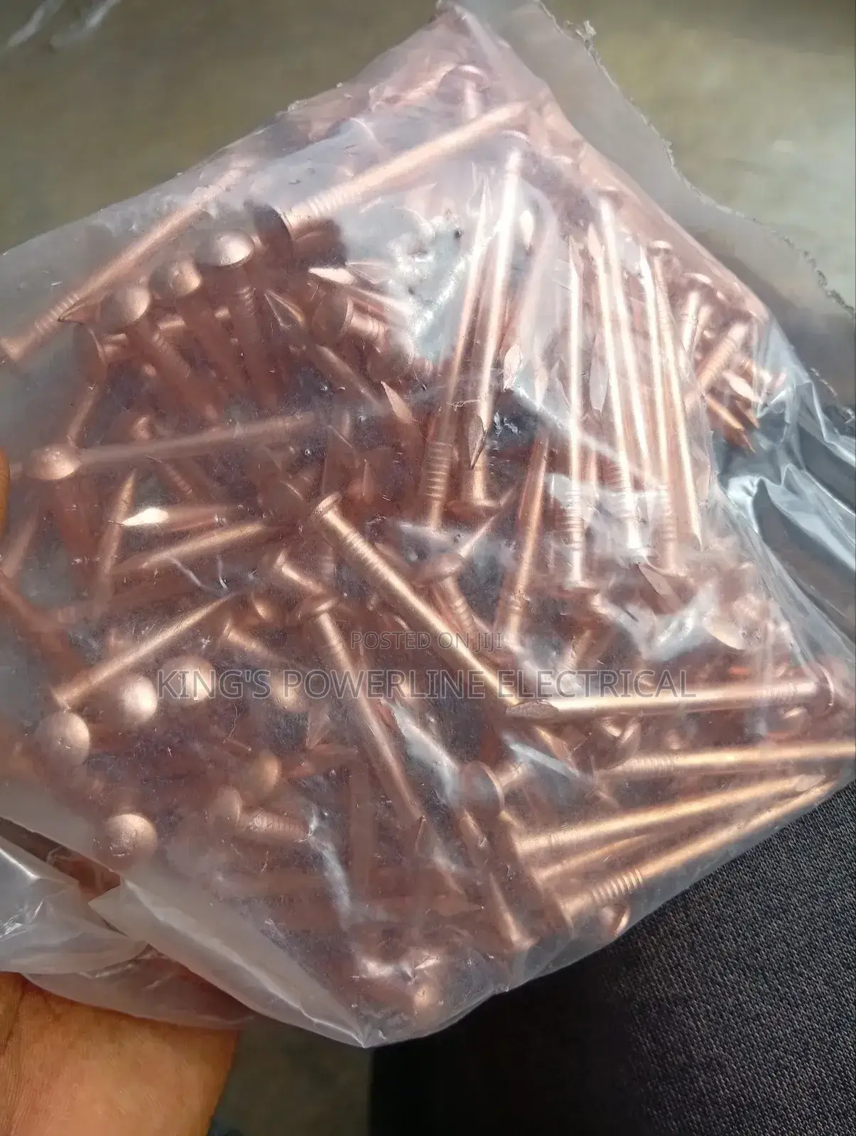Copper Neil for Earthing