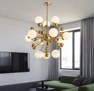 Glass Led Lamp Modern Design Chandelier