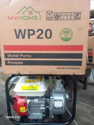 My Home Gasoline Water Pump (2" Inches)