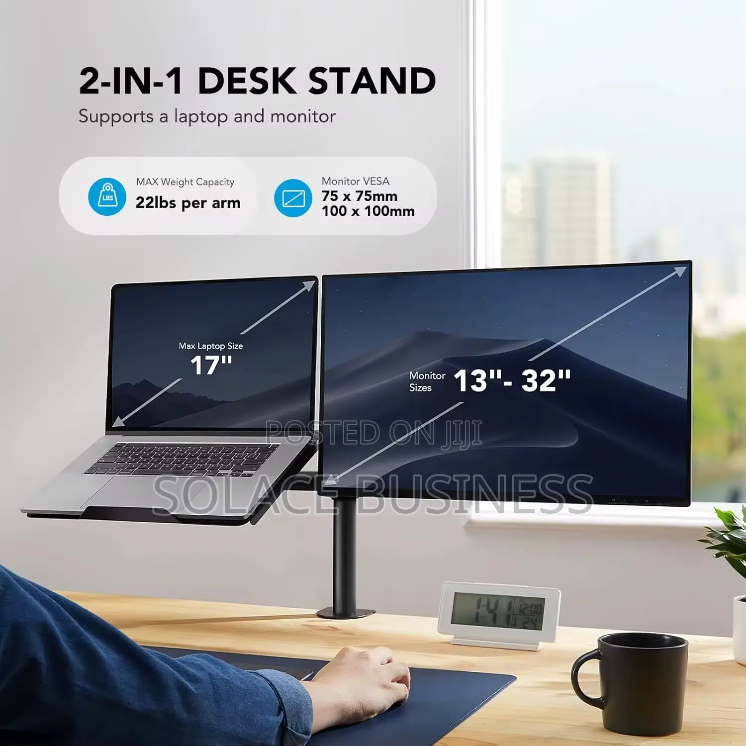 Monitor And Laptop Mount